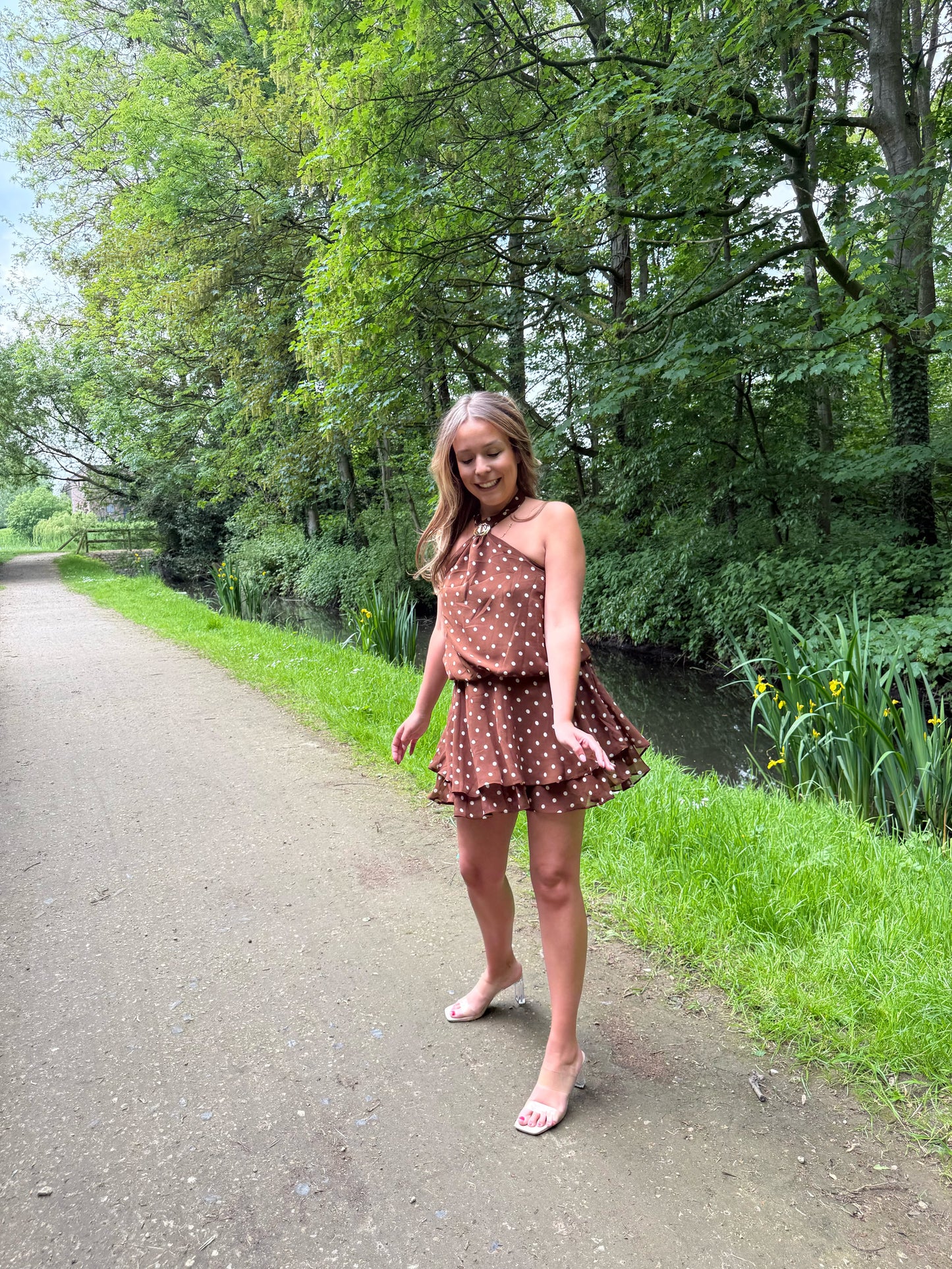 Bella dot dress