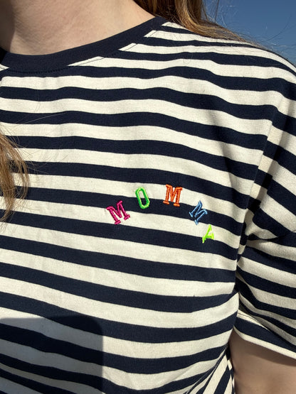 T-shirt blauw MOMMY