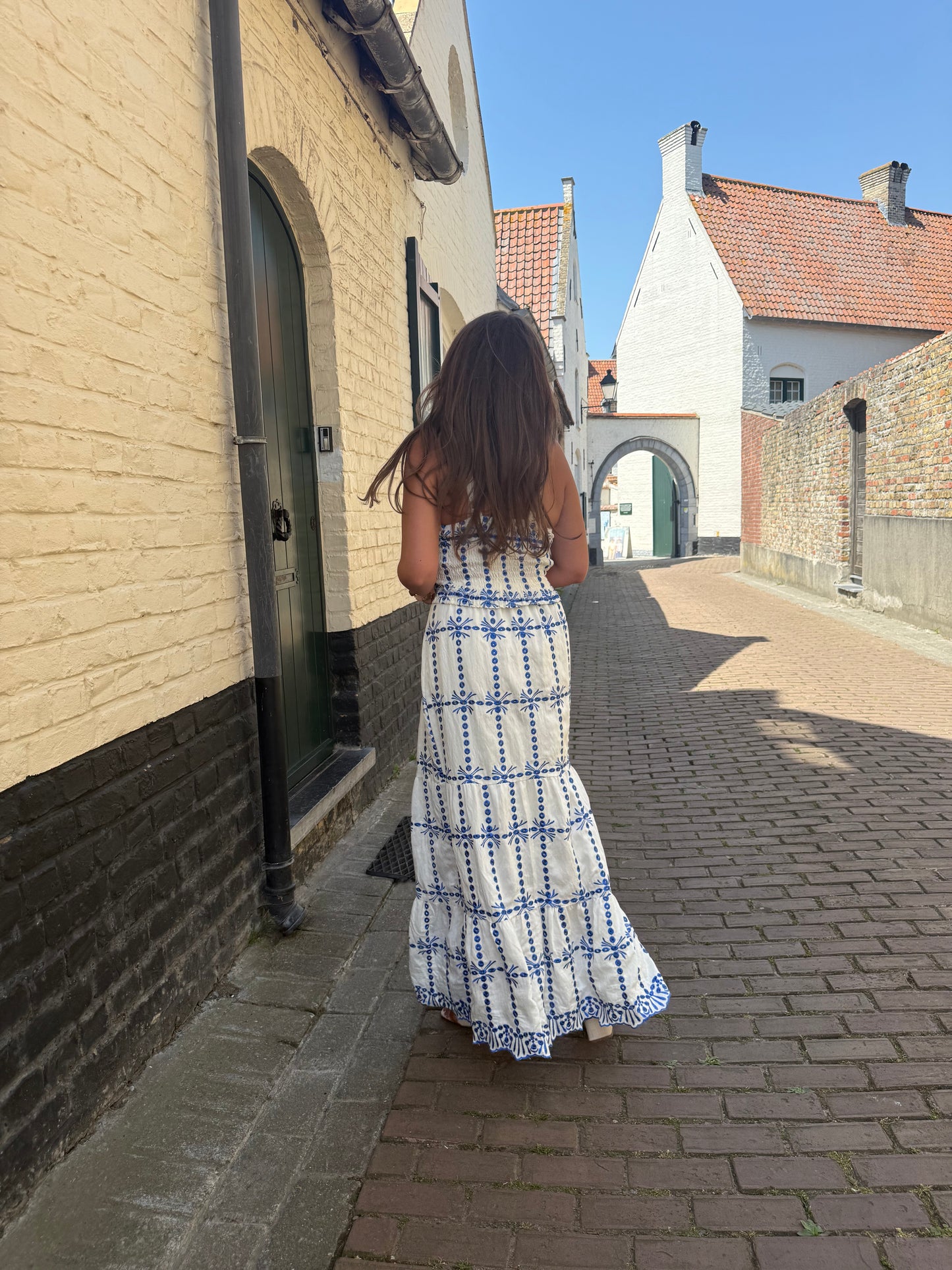 Amalfi blue set dress