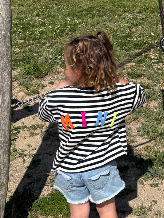 T-shirt blauw MINI