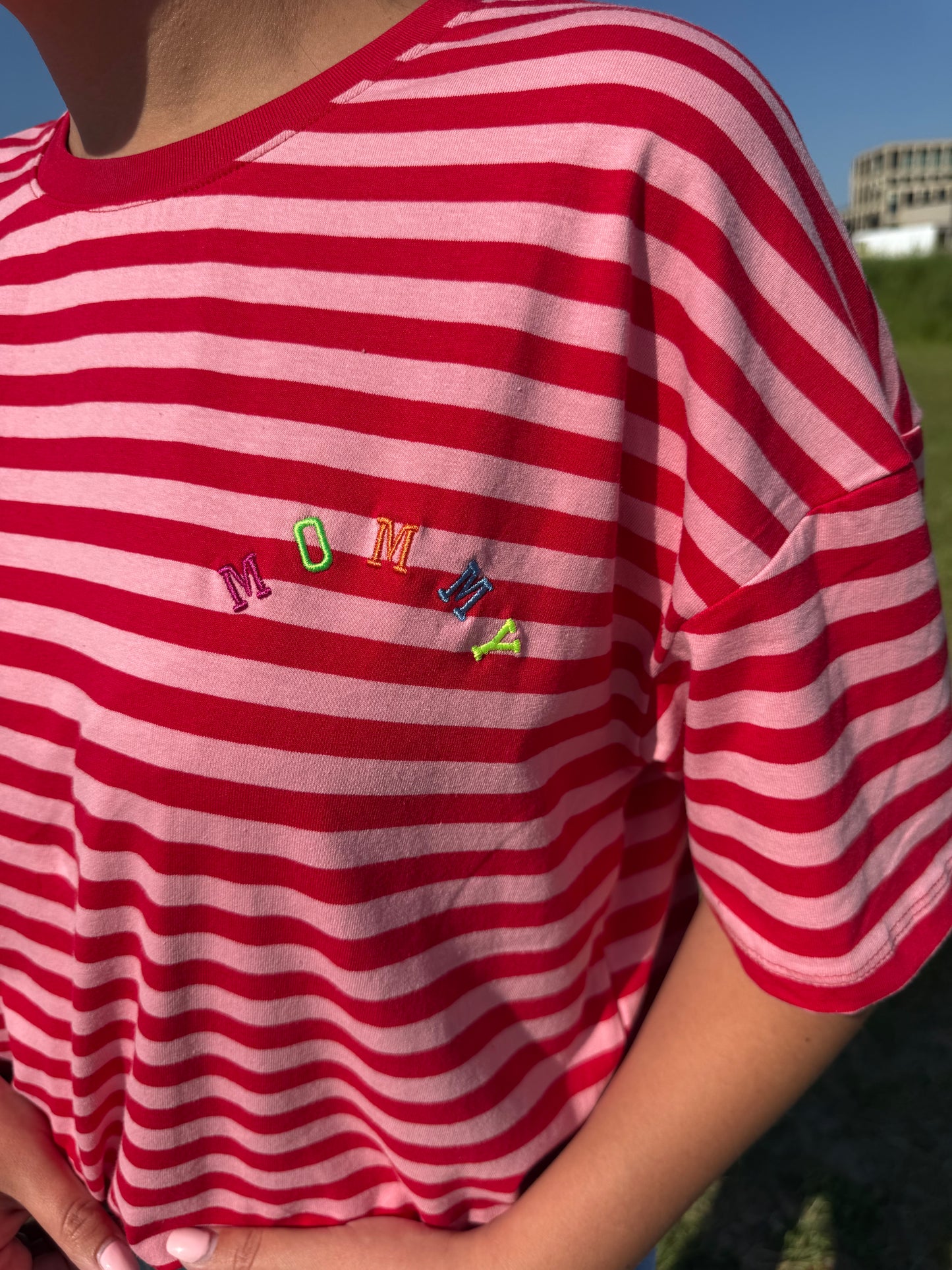 T-shirt roze MOMMY