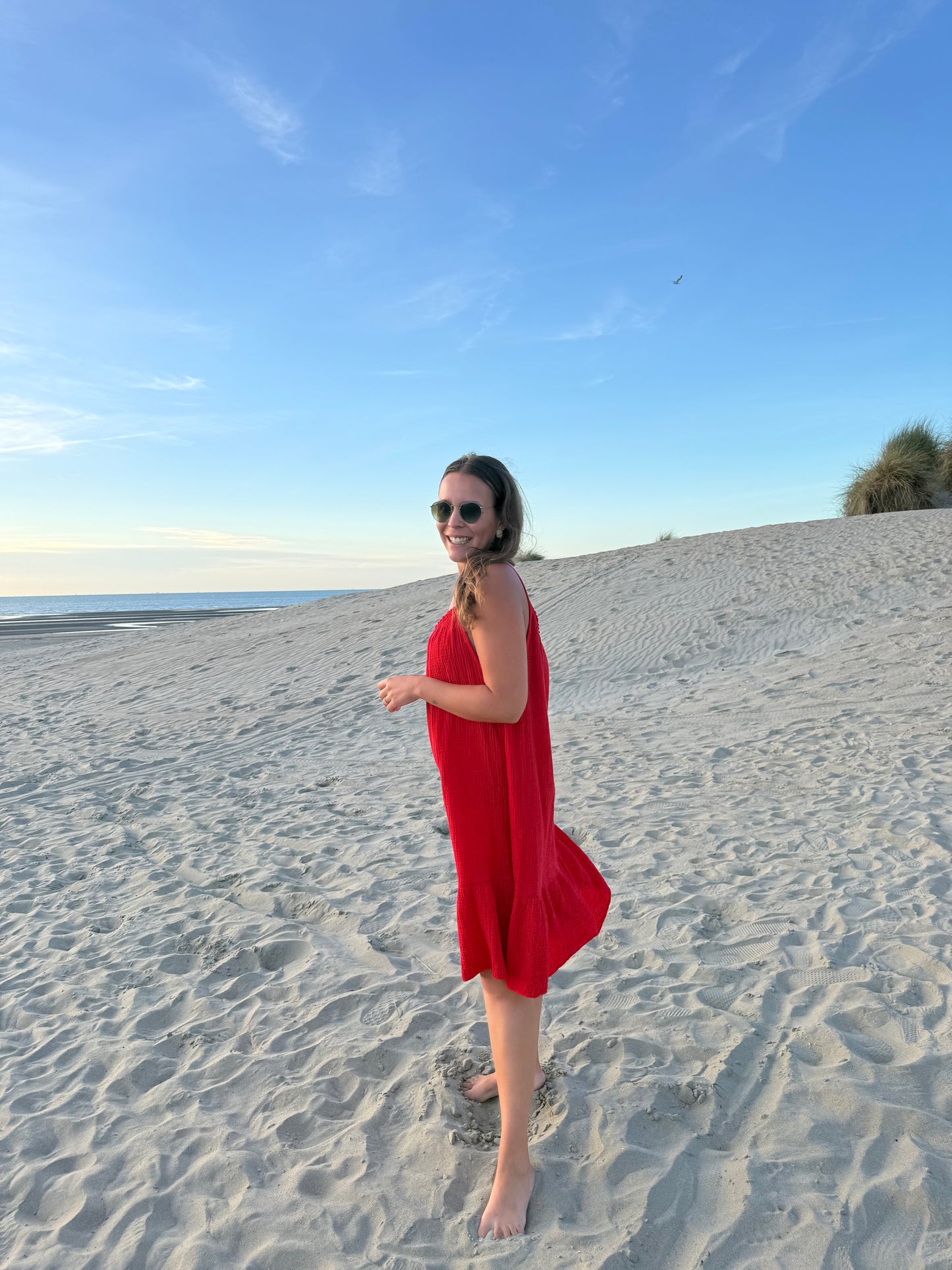 Riviera dress red