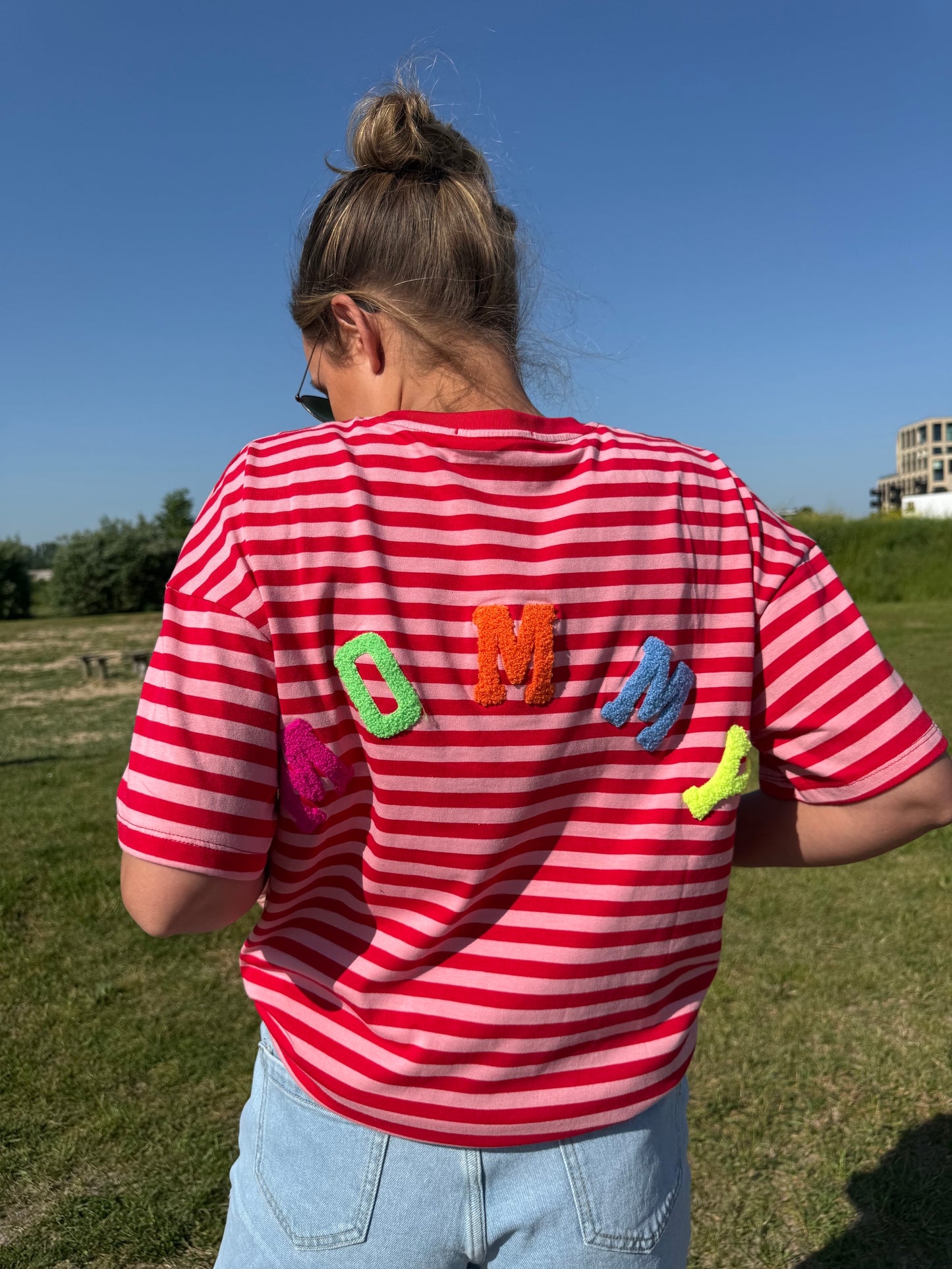 T-shirt roze MOMMY