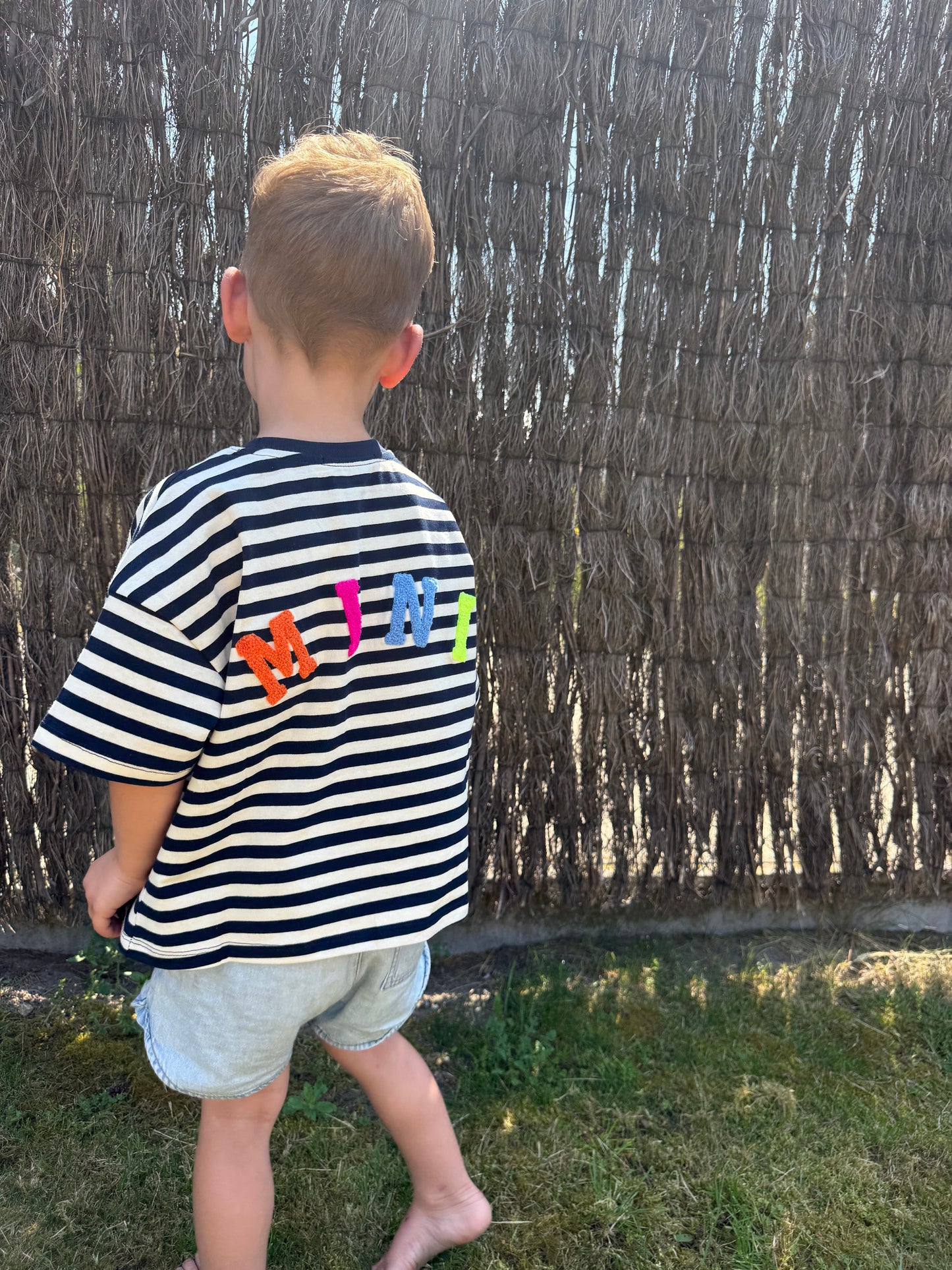 T-shirt blauw MINI