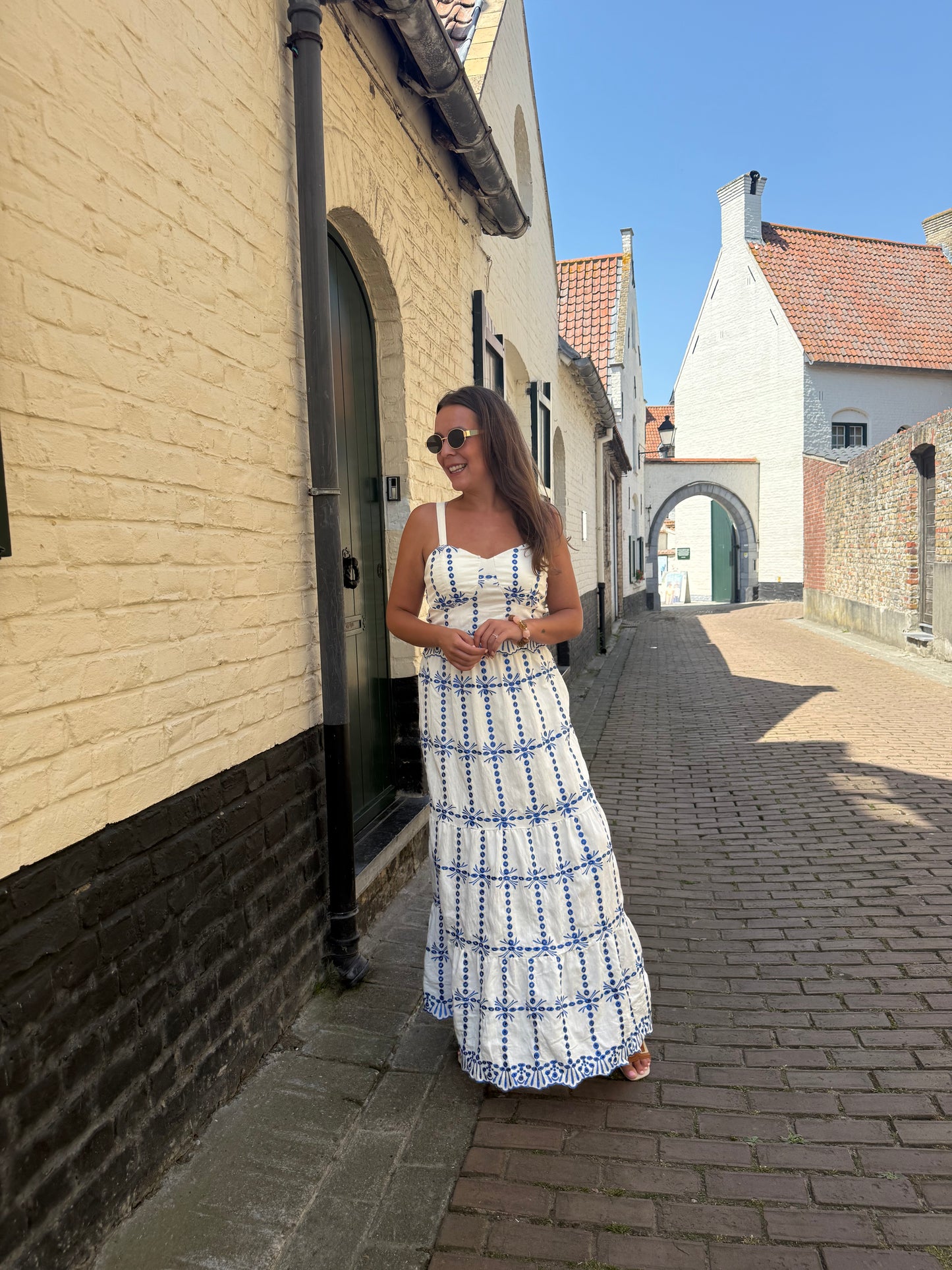 Amalfi blue set dress