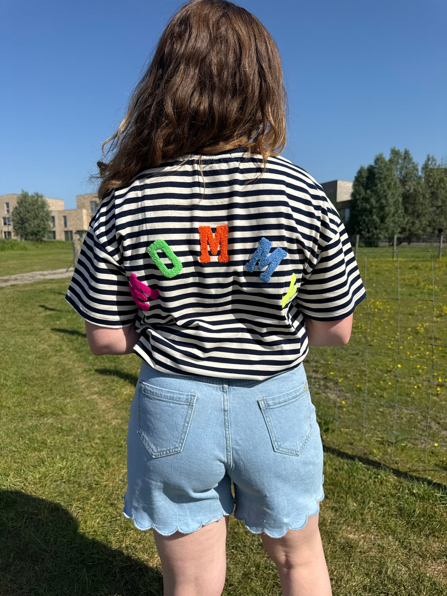 Jeans short mama