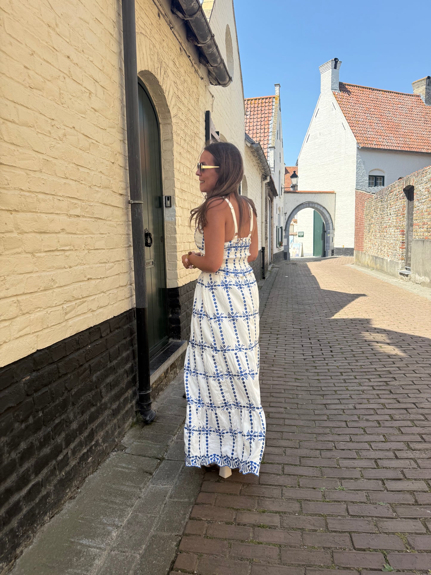 Amalfi blue set dress