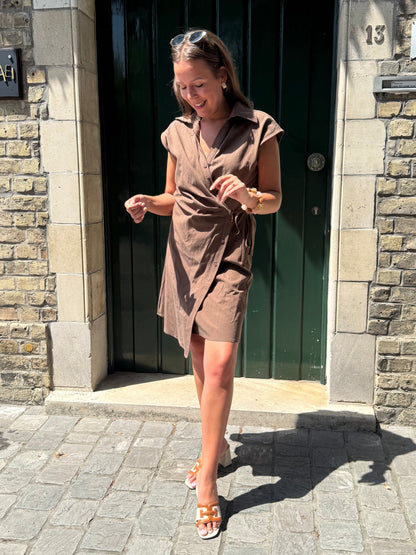 Summer wrap dress