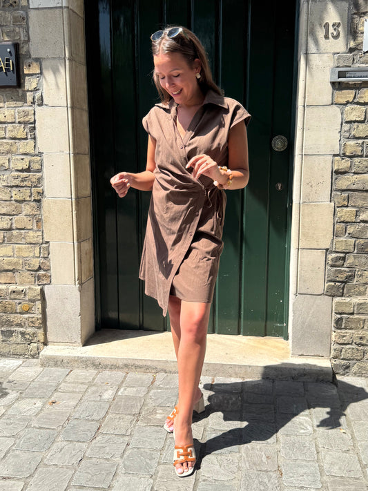 Summer wrap dress