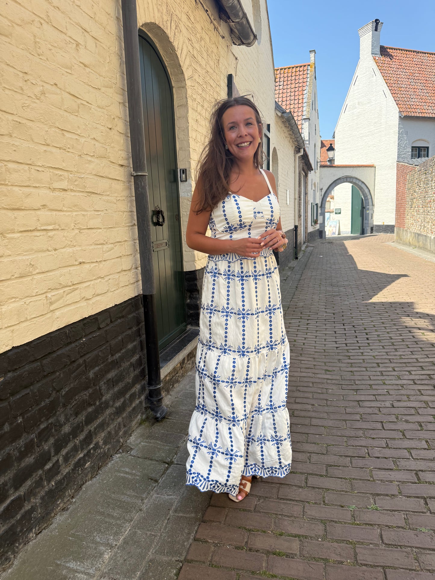 Amalfi blue set dress