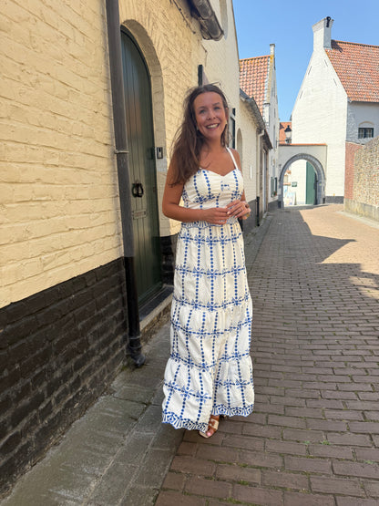 Amalfi blue set dress