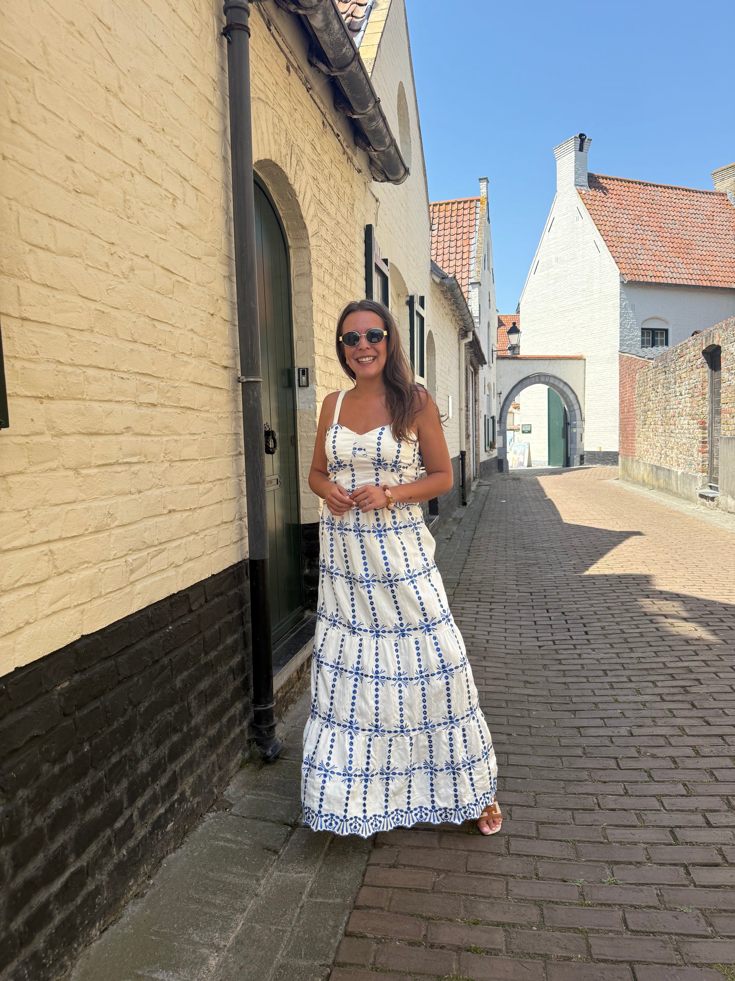 Amalfi blue set dress