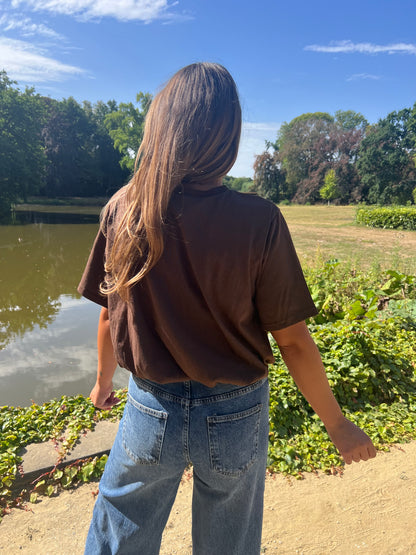 Wide leg jeans
