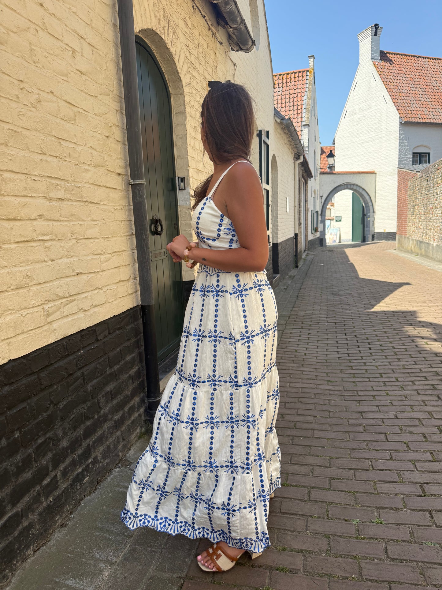 Amalfi blue set dress