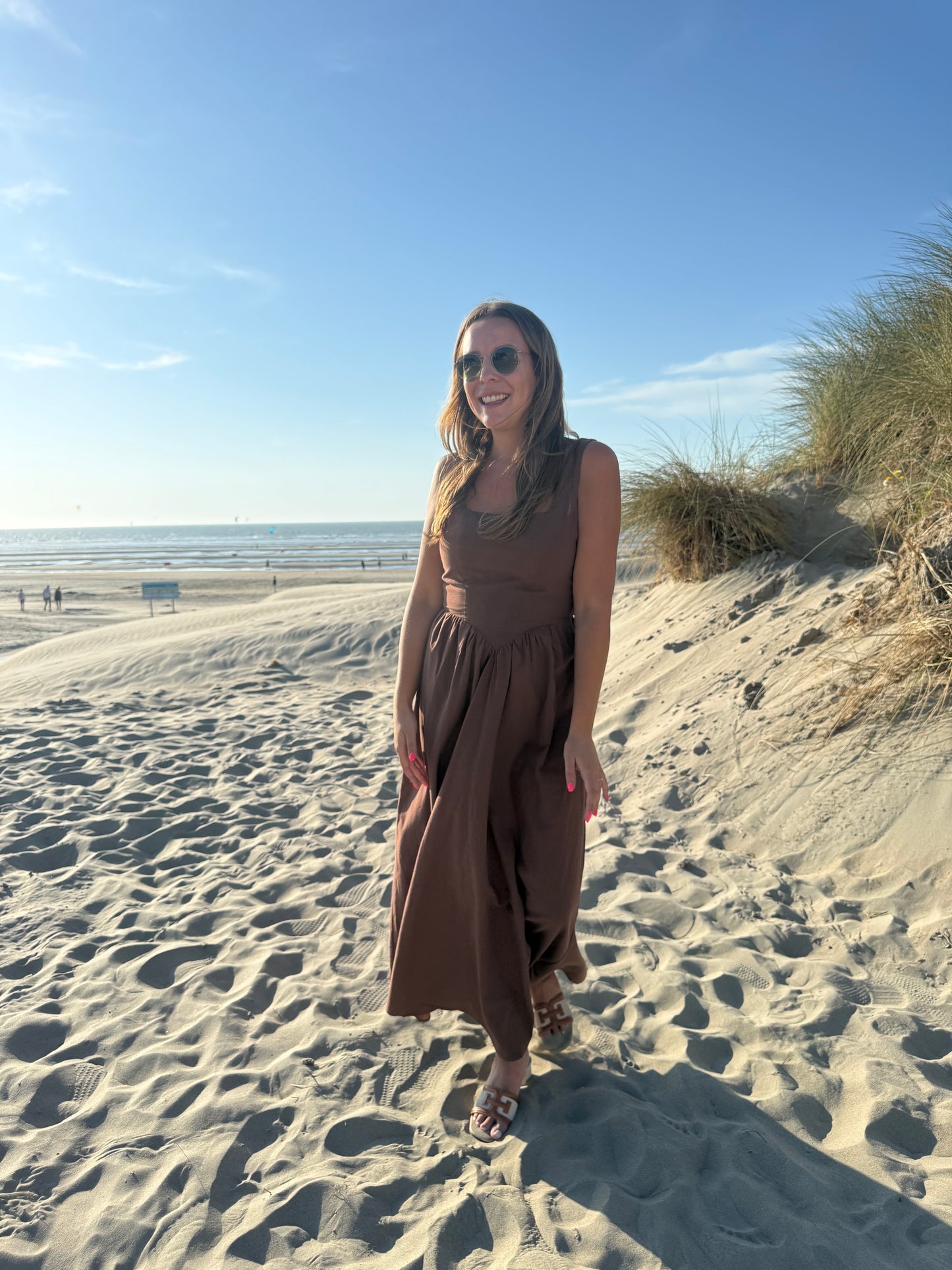 Limoncella dress bruin