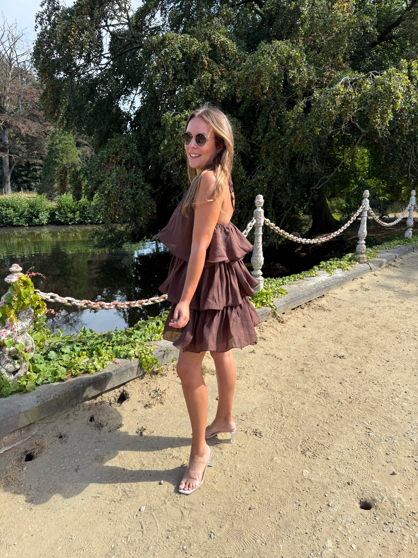 Coco ruffle dress
