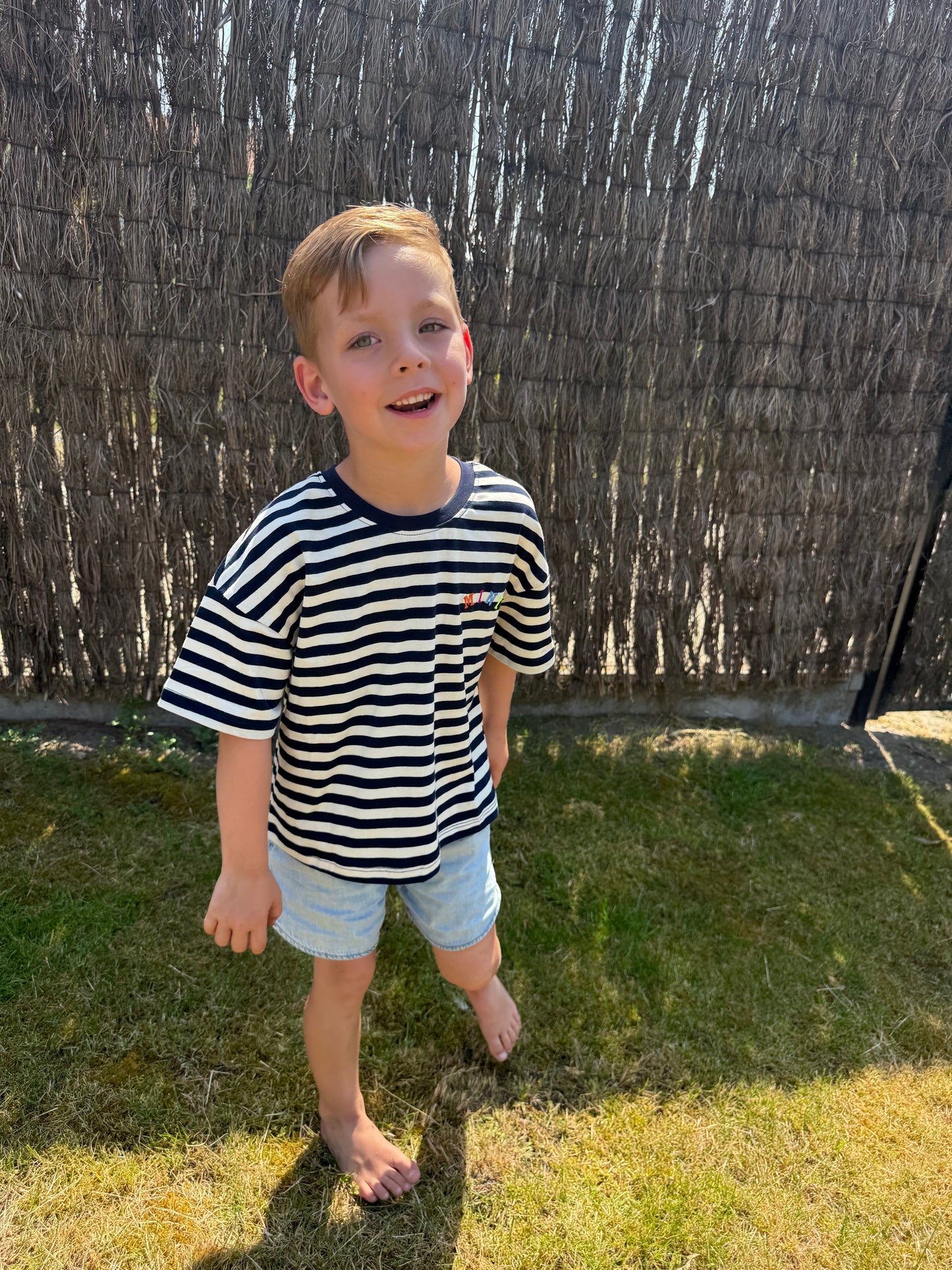 T-shirt blauw MINI
