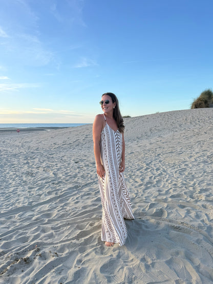 Positano creme dress