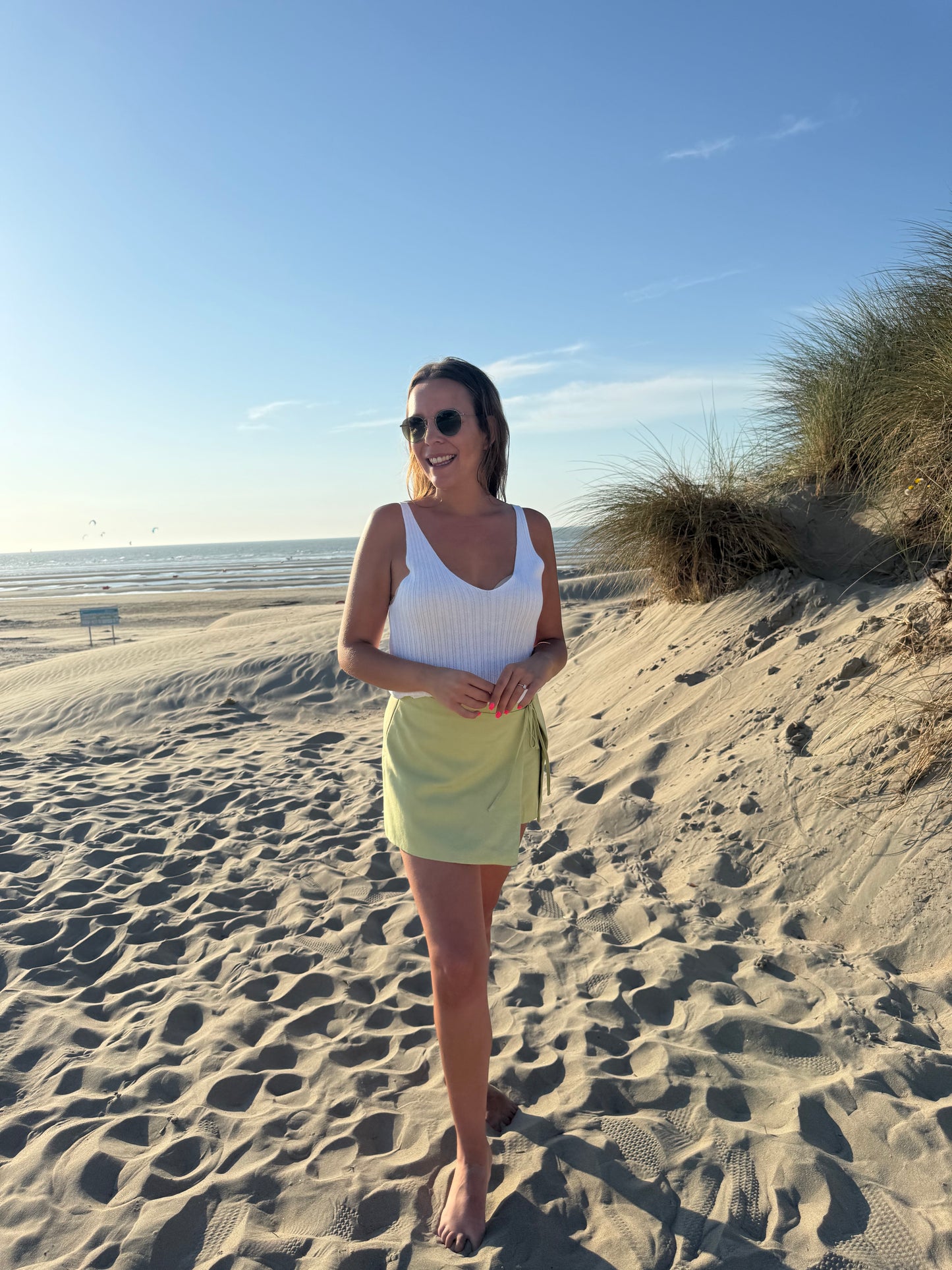Witte top