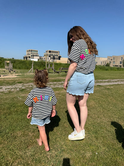 T-shirt blauw MINI