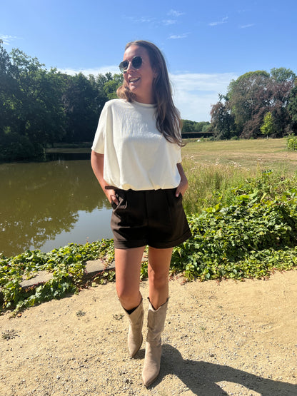 Creme T-shirt