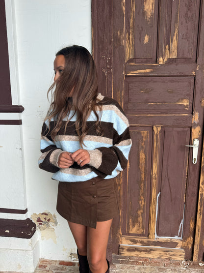 Skort rokje chocolade