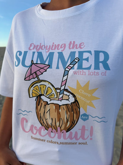T-shirt Summer Coconut