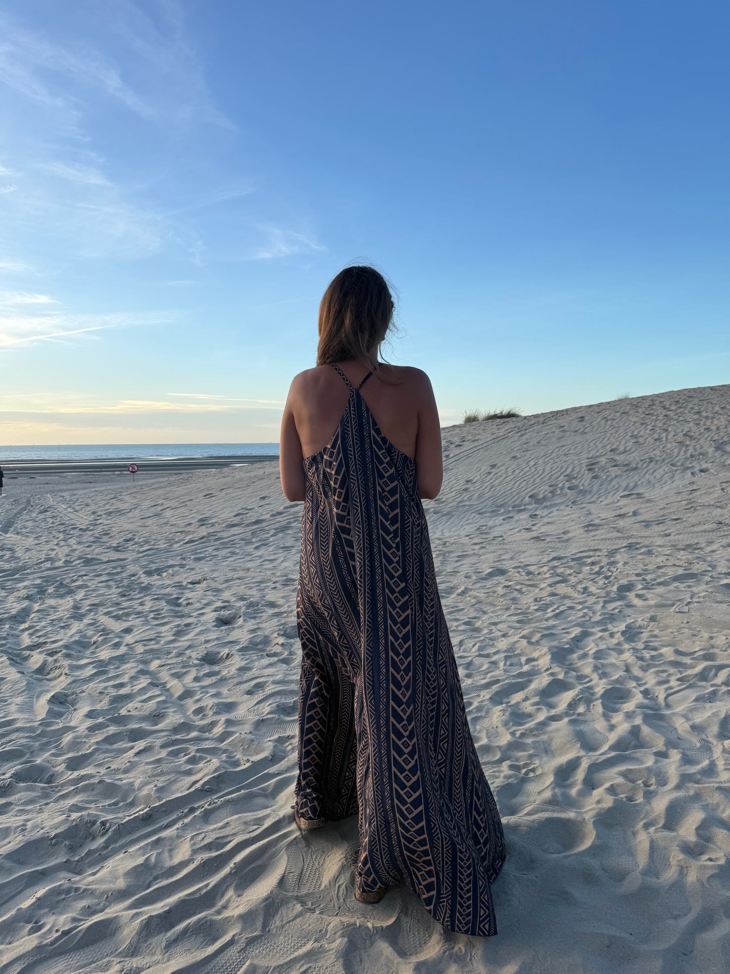 Positano blue dress