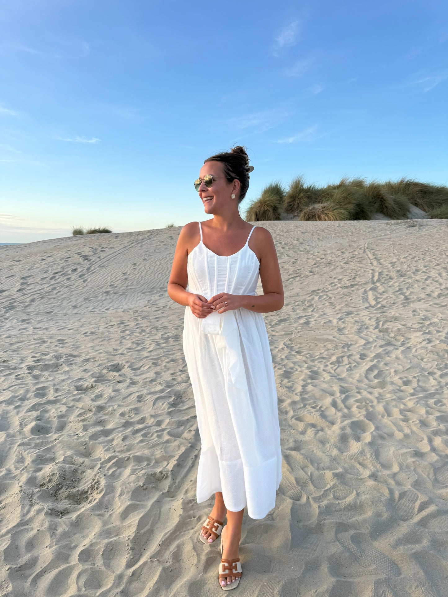Capri white dress