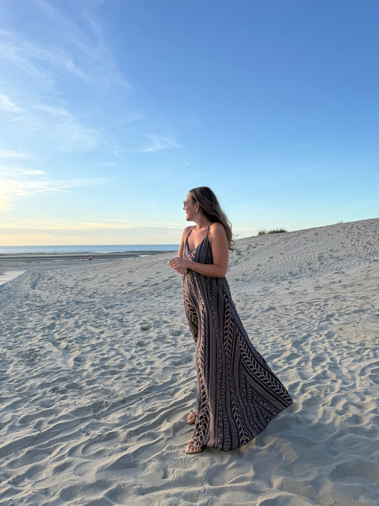 Positano blue dress