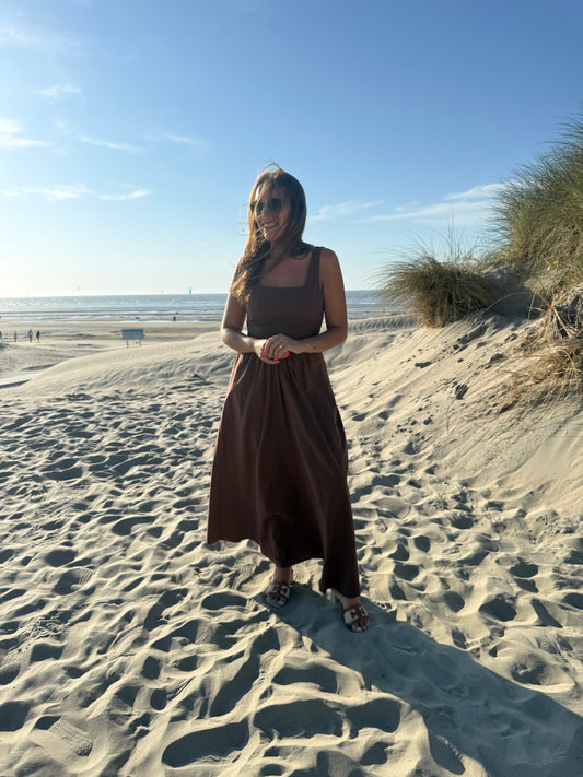 Limoncella dress bruin