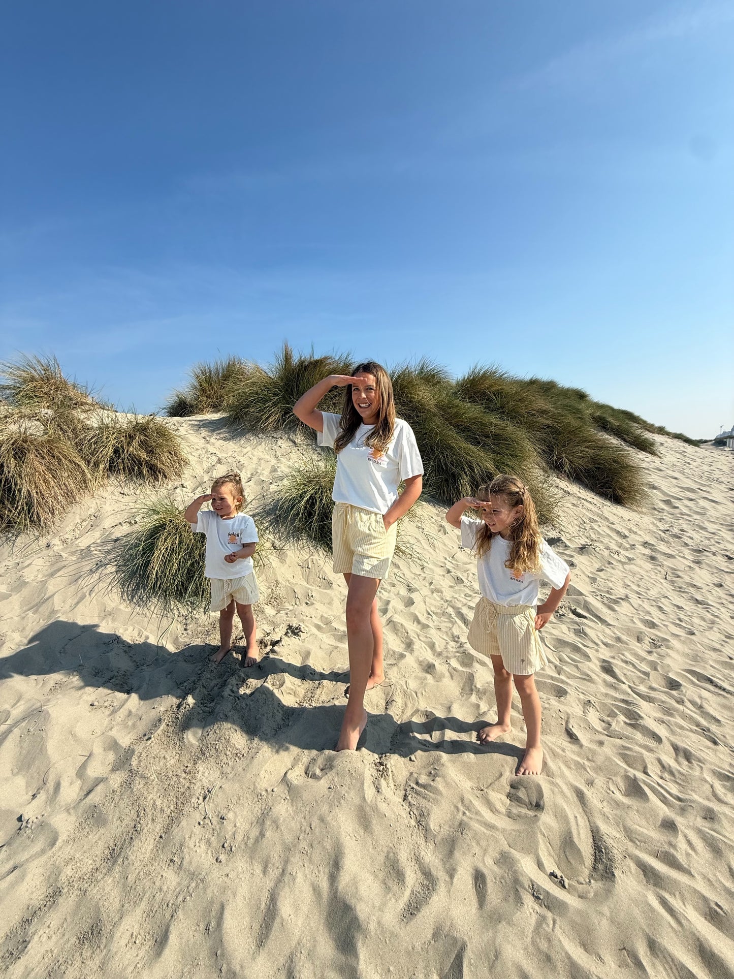 Sunny short geel mama