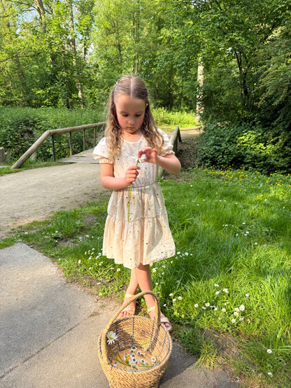 Daisy beige kleedje kids