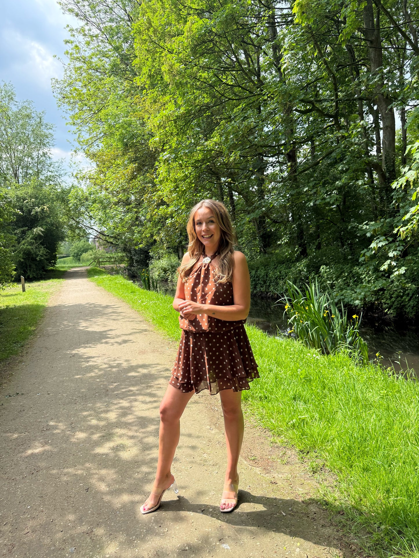 Bella dot dress
