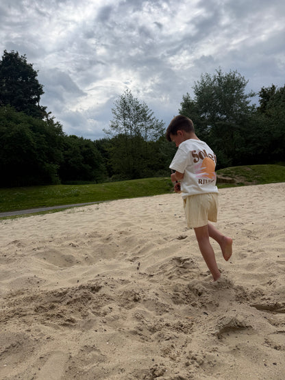 Sunny short geel kids